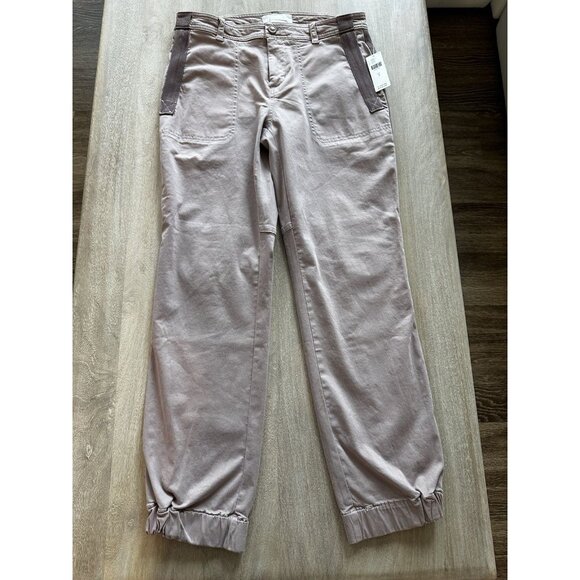 Anthropologie NWT Mauve Pink Utility Trouser Pants Size 2 - Picture 1 of 5